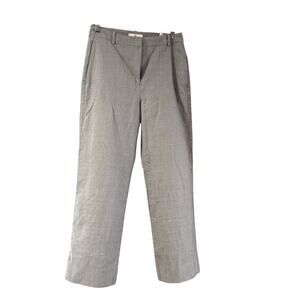 Banana Republic Women’s Gray Wool Wide Leg Trousers Pants Size 8 Career